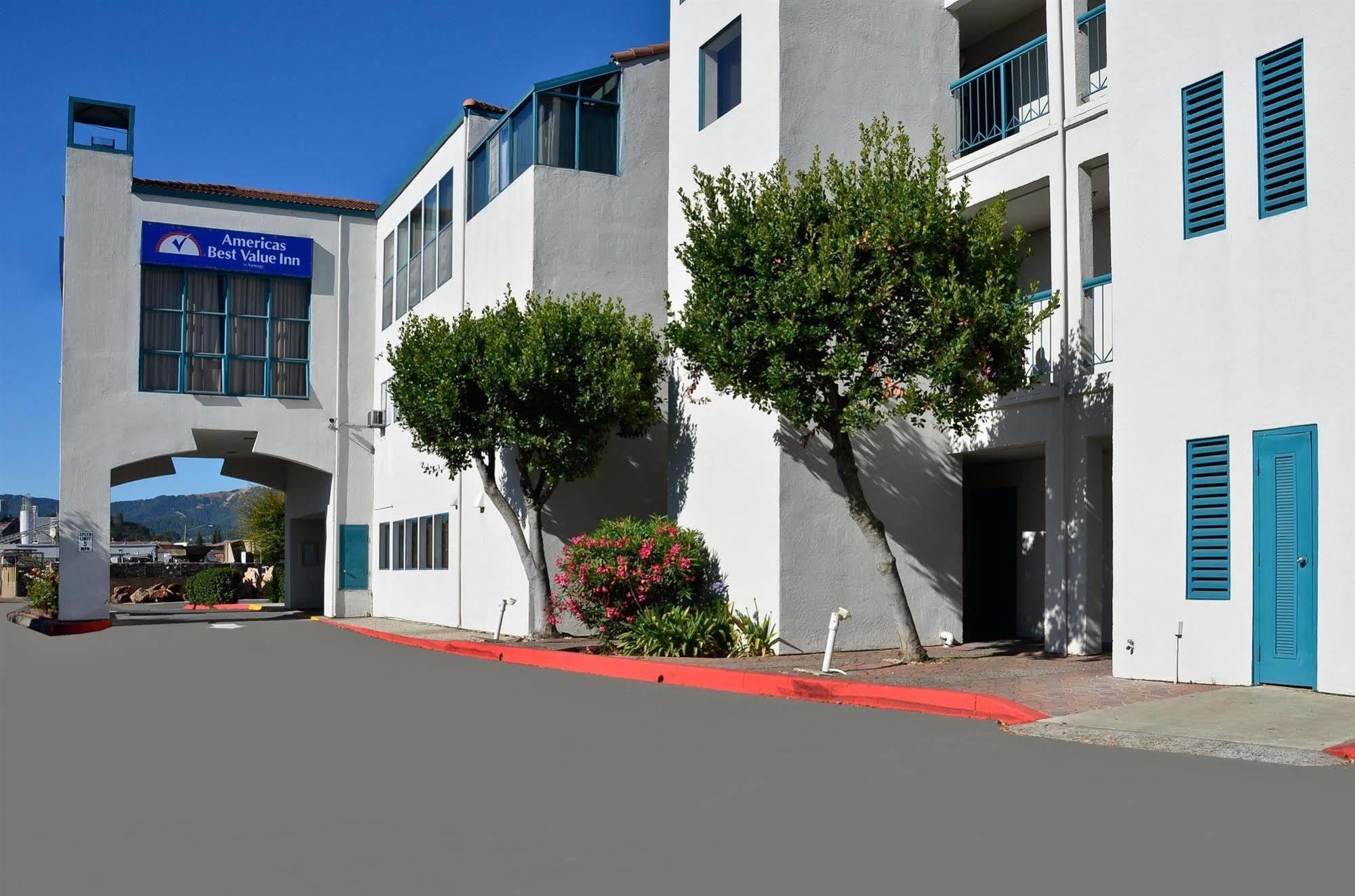 Americas Best Value Inn Novato Marin Sonoma Exterior foto